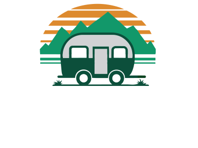 The image displays the logo for thefamilycampsite.com, an e-commerce brand owned by Scorpion 5 Technologies.